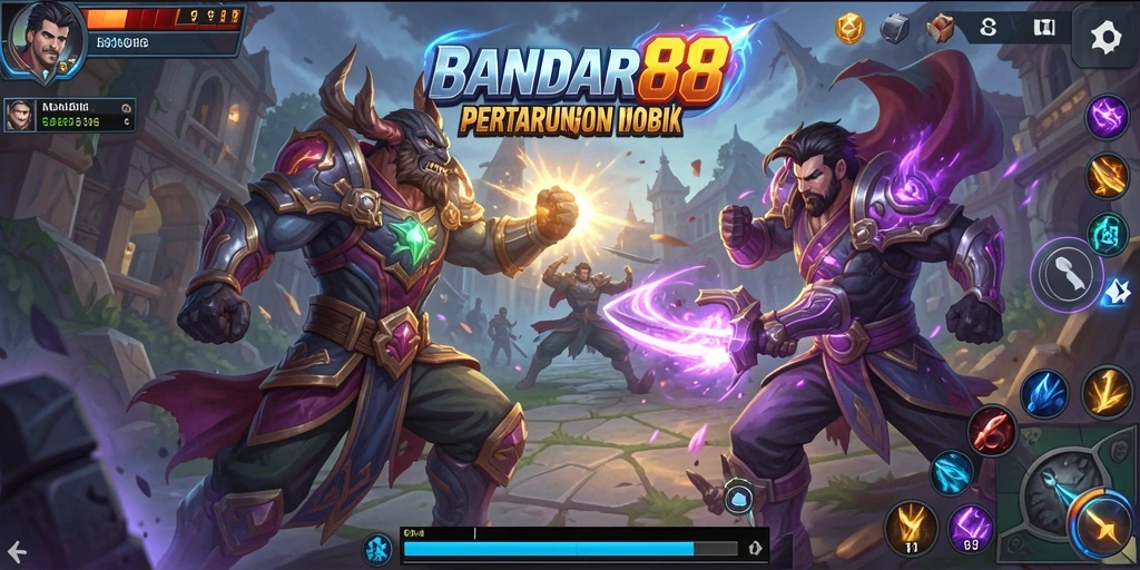 Screenshot action-packed dari gameplay BANDAR88 yang penuh strategi.