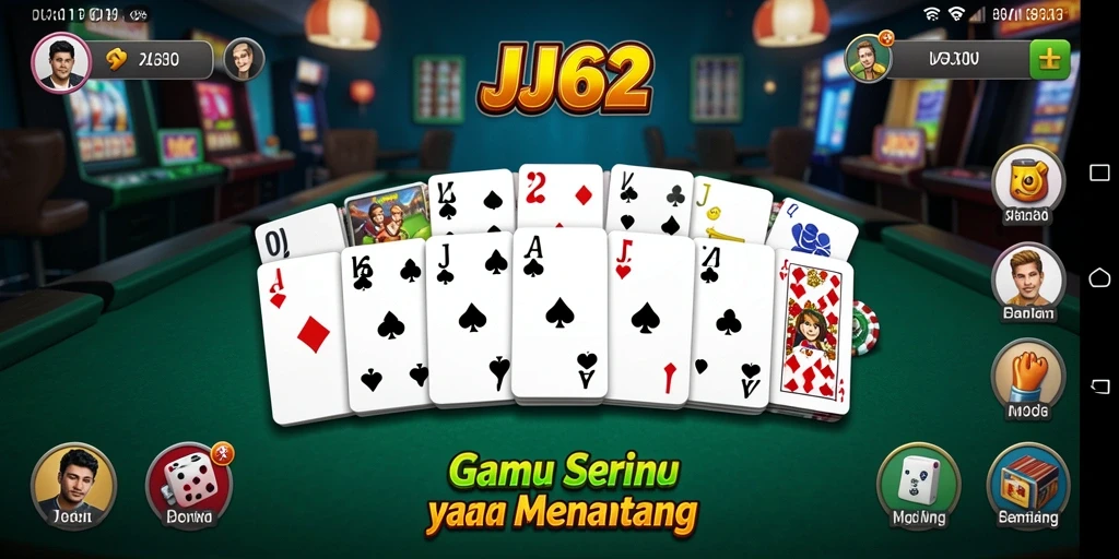 Tampilan gameplay JJ62 yang seru dan menarik.