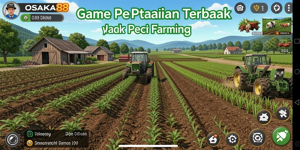 Gameplay menarik OSAKA88 dengan berbagai aktivitas pertanian yang seru.