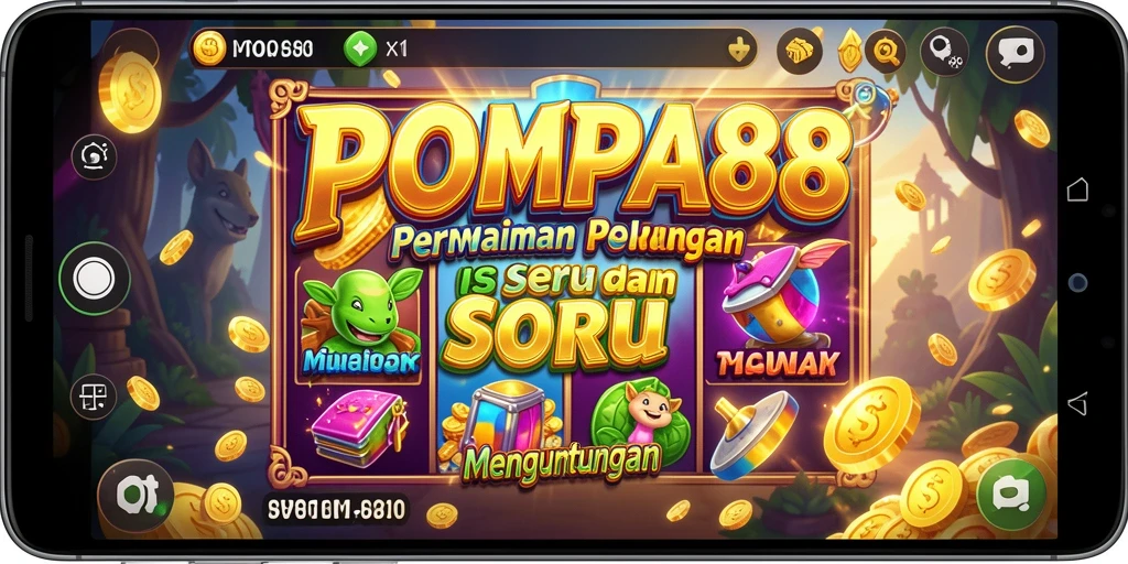 Tampilan gameplay POMPA88 yang menarik dengan berbagai pilihan slot.