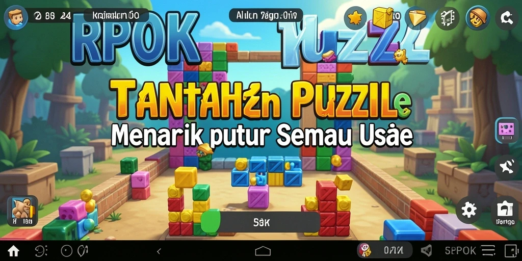 Tampilan gameplay RPOK yang menantang dan menarik.