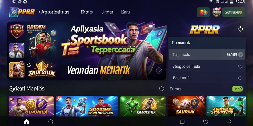 Tangkapan layar dari gameplay menarik di aplikasi RPRR.
