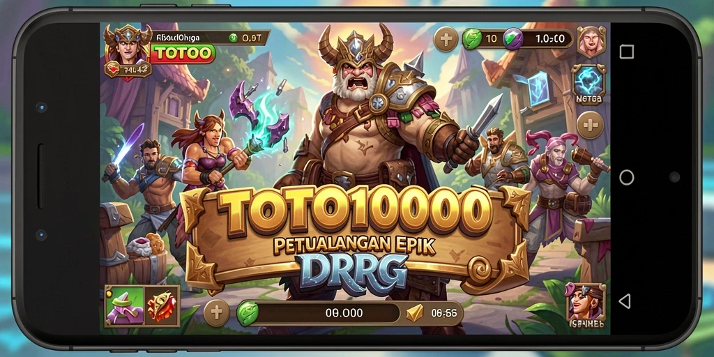 Gameplay RPG TOTO1000 yang menegangkan dan visual menawan.