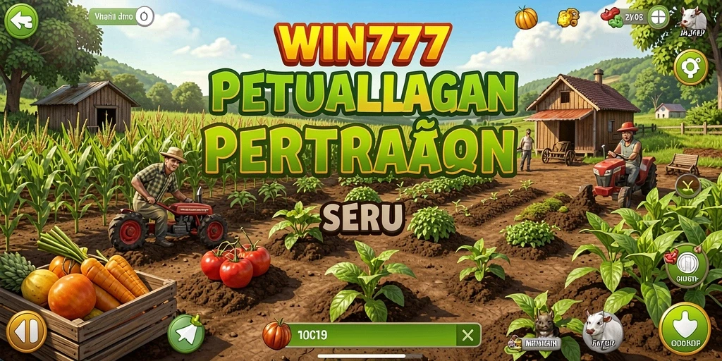 Gambaran gameplay WIN777 yang menggembirakan di dunia pertanian.