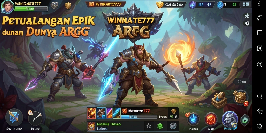 Tampilkan kualitas grafis dan aksi pertarungan dalam WINRATE777.